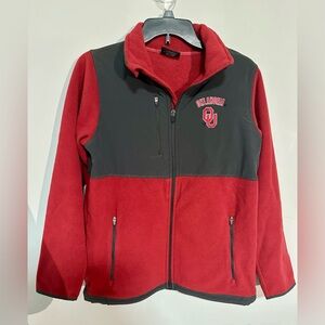 Oklahoma Sooners Women’s Zip Up Jacket Size Small